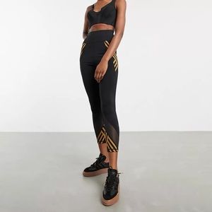 Adidas IVY PARK three stripe tights *NEW